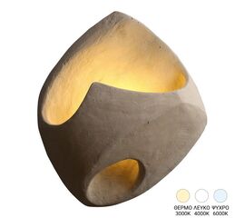 Φωτιστικό τοίχου-απλίκα Berzea pakoworld G4 led σε κρεμ απόχρωση 22.5x26x90εκ - ΑΠΛΙΚΕΣ ΤΟΙΧΟΥ στο Milonadakis.gr