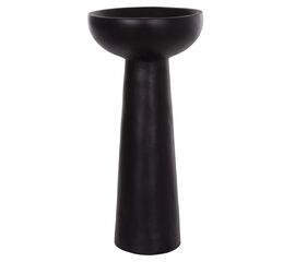 ΕΠΙΤΡΑΠΕΖΙΟ ΔΙΑΚΟΣΜΗΤΙΚΟ ΒΑΖΟ LEKKAN HM4664.01L ΤΕΡΑΚΟΤΑ ΣΕ ΜΑΥΡΟ--Φ18x38Υεκ. - ΑΝΤΙΚΕΙΜΕΝΑ στο Milonadakis.gr