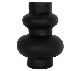 ΕΠΙΤΡΑΠΕΖΙΟ ΔΙΑΚΟΣΜΗΤΙΚΟ ΒΑΖΟ LEMA HM4664.01M ΤΕΡΑΚΟΤΑ ΣΕ ΜΑΥΡΟ--Φ22x29Υεκ. - ΑΝΤΙΚΕΙΜΕΝΑ στο Milonadakis.gr