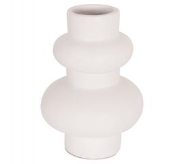 ΕΠΙΤΡΑΠΕΖΙΟ ΔΙΑΚΟΣΜΗΤΙΚΟ ΒΑΖΟ LEMA HM4664.02M ΤΕΡΑΚΟΤΑ ΣΕ ΛΕΥΚΟ--Φ22x29Υεκ. - ΑΝΤΙΚΕΙΜΕΝΑ στο Milonadakis.gr