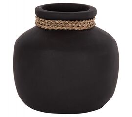 ΕΠΙΤΡΑΠΕΖΙΟ ΔΙΑΚΟΣΜΗΤΙΚΟ ΒΑΖΟ CAMMER HM4687.01S ΤΕΡΑΚΟΤΑ ΣΕ ΜΑΥΡΟ--Φ22x20Υεκ. - ΑΝΤΙΚΕΙΜΕΝΑ στο Milonadakis.gr