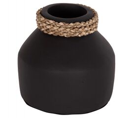 ΕΠΙΤΡΑΠΕΖΙΟ ΔΙΑΚΟΣΜΗΤΙΚΟ ΒΑΖΟ CAMMER HM4687.01XS ΤΕΡΑΚΟΤΑ ΣΕ ΜΑΥΡΟ--Φ16x15Υεκ. - ΑΝΤΙΚΕΙΜΕΝΑ στο Milonadakis.gr