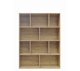 Βιβλιοθήκη Evergin pakoworld mdf σε oak απόχρωση 100x30x135εκ - ΒΙΒΛΙΟΘΗΚΕΣ στο Milonadakis.gr