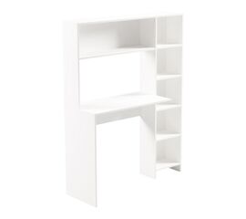 Γραφείο με βιβλιοθήκη Janson pakoworld σε λευκή απόχρωση 113.2x40x141.8εκ - ΓΡΑΦΕΙΑ στο Milonadakis.gr