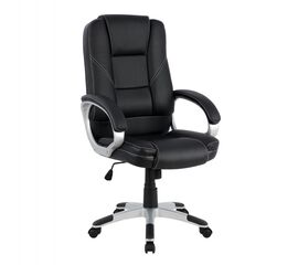 ΚΑΡΕΚΛΑ ΓΡΑΦΕΙΟΥ JAYA ΔΙΕΥΘΥΝΤΙΚΗ HM1091.01 ΜΑΥΡΗ 62x60x120cm - ΚΑΡΕΚΛΕΣ ΓΡΑΦΕΙΟΥ στο Milonadakis.gr