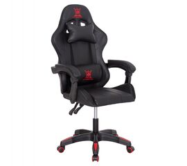 ΠΟΛΥΘΡΟΝΑ GAMING DARREN HM1203.01 ΜΑΥΡΟ-ΚΟΚΚΙΝΟ PVC & NYLON 58.5x100x120Υεκ. - ΚΑΡΕΚΛΕΣ ΓΡΑΦΕΙΟΥ στο Milonadakis.gr