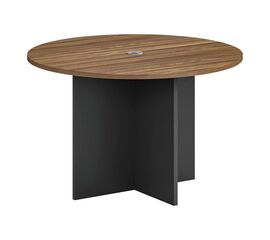 Τραπέζι γραφείου επαγγελματικό Oscar pakoworld σε καρυδί-ανθρακί απόχρωση Φ150x76εκ - ΤΡΑΠΕΖΑΚΙΑ ΕΠΙΣΚΕΠΤΗ στο Milonadakis.gr