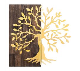 ΔΙΑΚΟΣΜΗΤΙΚΟ ΤΟΙΧΟΥ ΔΕΝΤΡΟ HM4751-ΦΥΛΛΑ ΜΕΤΑΛΛΟΥ ΧΡΥΣΑ-ΞΥΛΟ 58x3(βάθος)x58Υεκ. - ΔΙΑΚΟΣΜΗΤΙΚΑ ΤΟΙΧΟΥ στο Milonadakis.gr