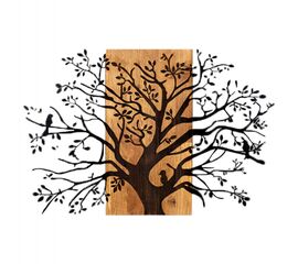 ΔΙΑΚΟΣΜΗΤΙΚΟ ΤΟΙΧΟΥ ΔΕΝΤΡΟ HM4806-ΦΥΛΛΑ ΜΕΤΑΛΛΟΥ ΜΑΥΡΑ-ΞΥΛΟ 85x3(βάθος)x58Υεκ. - ΔΙΑΚΟΣΜΗΤΙΚΑ ΤΟΙΧΟΥ στο Milonadakis.gr