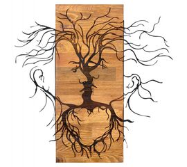 ΔΙΑΚΟΣΜΗΤΙΚΟ ΤΟΙΧΟΥ FACES HM4807-ΦΥΛΛΑ ΜΕΤΑΛΛΟΥ ΜΑΥΡΑ-ΞΥΛΟ 60x3(βάθος)x57,5Υεκ. - ΔΙΑΚΟΣΜΗΤΙΚΑ ΤΟΙΧΟΥ στο Milonadakis.gr