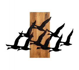 ΔΙΑΚΟΣΜΗΤΙΚΟ ΤΟΙΧΟΥ ΠΟΥΛΙΑ HM4759-ΦΥΛΛΑ ΜΕΤΑΛΛΟΥ ΜΑΥΡΑ-ΞΥΛΟ 58x3(βάθος)x84Υεκ. - ΔΙΑΚΟΣΜΗΤΙΚΑ ΤΟΙΧΟΥ στο Milonadakis.gr