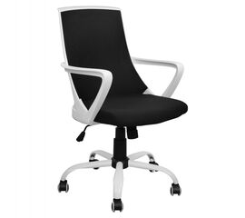 ΚΑΡΕΚΛΑ ΓΡΑΦΕΙΟΥ MALFOI HM1053.01 ΜΑΥΡO MESH & ΠΟΔΙ ΜΕΤΑΛΛΙΚΟ 58x59x103 εκ. - ΚΑΡΕΚΛΕΣ ΓΡΑΦΕΙΟΥ στο Milonadakis.gr