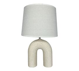 Επιτραπέζιο φωτιστικό Archo Inart Ε27 κεραμικό σε μπεζ απόχρωση Φ30x45εκ - ΕΠΙΤΡΑΠΕΖΙΑ ΦΩΤΙΣΤΙΚΑ στο Milonadakis.gr