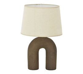 Επιτραπέζιο φωτιστικό Archo Inart Ε27 κεραμικό σε γκρι antique-μπεζ απόχρωση Φ30x45εκ - ΕΠΙΤΡΑΠΕΖΙΑ ΦΩΤΙΣΤΙΚΑ στο Milonadakis.gr