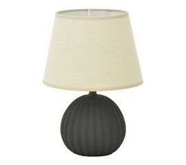 Επιτραπέζιο φωτιστικό Melanie Inart Ε14 κεραμικό σε μαύρο- μπεζ απόχρωση Φ22x30εκ - ΕΠΙΤΡΑΠΕΖΙΑ ΦΩΤΙΣΤΙΚΑ στο Milonadakis.gr