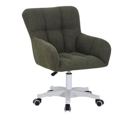 Καρέκλα γραφείου εργασίας Givole pakoworld σε λαδί μπουκλέ ύφασμα 55x55x75-84εκ - ΚΑΡΕΚΛΕΣ ΓΡΑΦΕΙΟΥ στο Milonadakis.gr