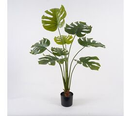 Διακοσμητικό φυτό σε γλάστρα Deliciosa Inart πράσινο Φ94x120εκ - ΤΕΧΝΗΤΑ ΦΥΤΑ στο Milonadakis.gr