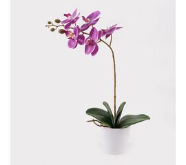 Διακοσμητικό φυτό σε γλάστρα Οrchid Beauty Inart 30x13x46εκ - ΤΕΧΝΗΤΑ ΦΥΤΑ στο Milonadakis.gr