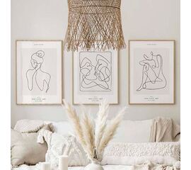 Πίνακας Aelith pakoworld τρίπτυχος με ψηφιακή εκτύπωση και πλαίσιο 33x1.5x48εκ - ΠΙΝΑΚΕΣ στο Milonadakis.gr