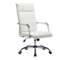 Καρέκλα γραφείου διευθυντη Mavel pakoworld PU λευκό 55x62x100-110εκ - ΚΑΡΕΚΛΕΣ ΓΡΑΦΕΙΟΥ στο Milonadakis.gr