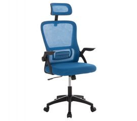 ΚΑΡΕΚΛΑ ΓΡΑΦΕΙΟΥ BLAZER HM1205.03 ΜΠΛΕ MESH-ΜΑΥΡΟΣ ΣΚΕΛΕΤΟΣ NYLON 60,5x47x85,5Υεκ. - ΚΑΡΕΚΛΕΣ ΓΡΑΦΕΙΟΥ στο Milonadakis.gr