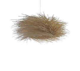 Φωτιστικό οροφής Tradel Inart Ε27 ρατάν σε φυσική απόχρωση Φ53x19εκ - ΦΩΤΙΣΤΙΚΑ ΟΡΟΦΗΣ στο Milonadakis.gr