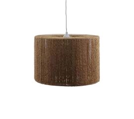 Φωτιστικό οροφής Sento Inart Ε27 rope σε φυσική απόχρωση Φ40x20εκ - ΦΩΤΙΣΤΙΚΑ ΟΡΟΦΗΣ στο Milonadakis.gr