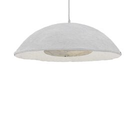 Φωτιστικό οροφής Markiz Inart λευκό press papier-μέταλλο Φ57x118εκ - ΦΩΤΙΣΤΙΚΑ ΟΡΟΦΗΣ στο Milonadakis.gr