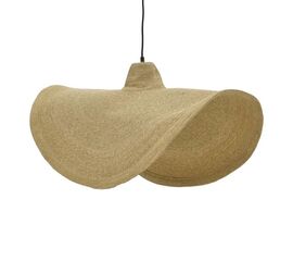 Φωτιστικό οροφής Wholy Inart φυσικό ψάθα-μέταλλο Φ90x139εκ - ΦΩΤΙΣΤΙΚΑ ΟΡΟΦΗΣ στο Milonadakis.gr