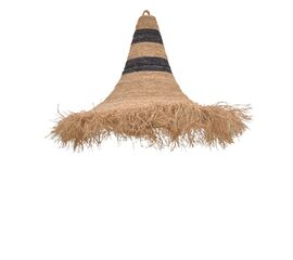 Φωτιστικό οροφής Herbon Inart ψάθα σε φυσική απόχρωση 100x100x81εκ - ΦΩΤΙΣΤΙΚΑ ΟΡΟΦΗΣ στο Milonadakis.gr