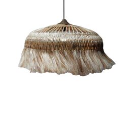 Φωτιστικό οροφής Garrie Inart abaca σε φυσικό χρώμα Φ80x50εκ - ΦΩΤΙΣΤΙΚΑ ΟΡΟΦΗΣ στο Milonadakis.gr