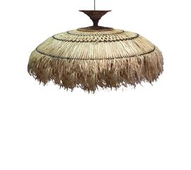 Φωτιστικό οροφής Preliere Inart sisal σε φυσικό χρώμα Φ110x55εκ - ΦΩΤΙΣΤΙΚΑ ΟΡΟΦΗΣ στο Milonadakis.gr