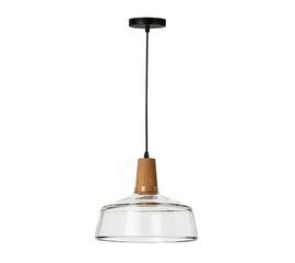 Φωτιστικό οροφής Godren pakoworld διάφανο μέταλλο-γυαλί Φ24x19εκ - ΦΩΤΙΣΤΙΚΑ ΟΡΟΦΗΣ στο Milonadakis.gr