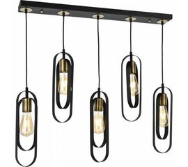 ΦΩΤΙΣΤΙΚΟ ΟΡΟΦΗΣ ΠΟΛΥΦΩΤΟ ΜΕΤΑΛΛΙΚΟ ΜΑΥΡΟ ΧΡΥΣΟ HM7545.01 80x80 εκ. - ΦΩΤΙΣΤΙΚΑ ΟΡΟΦΗΣ στο Milonadakis.gr