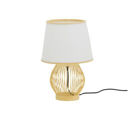 Επιτραπέζιο φωτιστικό Tabel Inart Ε27 μπαμπού σε φυσική απόχρωση Φ26x39εκ - ΕΠΙΤΡΑΠΕΖΙΑ ΦΩΤΙΣΤΙΚΑ στο Milonadakis.gr