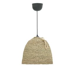 Φωτιστικό οροφής Lamper Inart ψάθινο φυσικό Φ30x82εκ - ΦΩΤΙΣΤΙΚΑ ΟΡΟΦΗΣ στο Milonadakis.gr