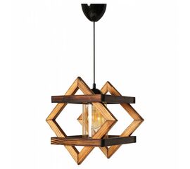 ΦΩΤΙΣΤΙΚΟ ΟΡΟΦΗΣ ΑΠΟ ΞΥΛΟ ΚΑΡΥΔΙ ΜΕ ΜΑΥΡΟ HM7514.01 25x31x82 εκ. - ΦΩΤΙΣΤΙΚΑ ΟΡΟΦΗΣ στο Milonadakis.gr