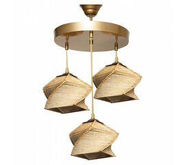 ΦΩΤΙΣΤΙΚΟ ΟΡΟΦΗΣ ΕΣΩΤΕΡΙΚΟΥ ΧΩΡΟΥ ΣΕ ΦΥΣΙΚΟ ΧΡΩΜΑ HM7493.02  35x35x85 εκ. - ΦΩΤΙΣΤΙΚΑ ΟΡΟΦΗΣ στο Milonadakis.gr