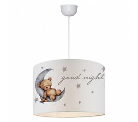 ΠΑΙΔΙΚΟ ΦΩΤΙΣΤΙΚΟ ΟΡΟΦΗΣ ΥΦΑΣΜΑΤΙΝΟ HM7574.02 ΛΕΥΚΟ ΜΕ ΣΧΕΔΙΟ TEDDY BEAR Φ28x70Y εκ. - ΦΩΤΙΣΤΙΚΑ ΟΡΟΦΗΣ στο Milonadakis.gr