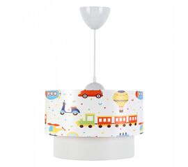 ΠΑΙΔΙΚΟ ΦΩΤΙΣΤΙΚΟ ΟΡΟΦΗΣ ΥΦΑΣΜΑΤΙΝΟ HM7573.01 ΛΕΥΚΟ ΣΧΕΔΙΟ TRANSPORT TOYS Φ30x70εκ - ΦΩΤΙΣΤΙΚΑ ΟΡΟΦΗΣ στο Milonadakis.gr