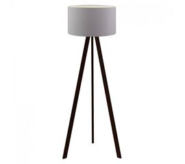 ΦΩΤΙΣΤΙΚΟ ΔΑΠΕΔΟΥ ΞΥΛΙΝΟ CRUZ  ΜΑΥΡΟ ΜΕ ΑΣΗΜΙ ΚΑΠΕΛΟ HM7578.06 Φ38x140 εκ. - ΦΩΤΙΣΤΙΚΑ ΔΑΠΕΔΟΥ στο Milonadakis.gr