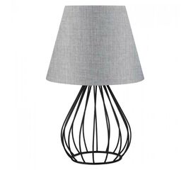 ΦΩΤΙΣΤΙΚΟ ΕΠΙΤΡΑΠΕΖΙΟ ΜΕΤΑΛΛΙΚΟ ΜΑΥΡΟ - ΑΣΗΜΙ HM7604.02 - ΕΠΙΤΡΑΠΕΖΙΑ ΦΩΤΙΣΤΙΚΑ στο Milonadakis.gr