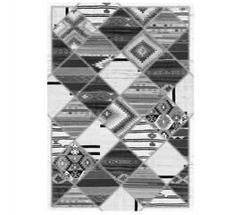 ΧΑΛΙ ΣΑΛΟΝΙΟΥ ETHNIC ΜΕ ΚΡΟΣΙΑ JOSIANE ΓΚΡΙ HM7675.21 160X230 εκ. - ΣΠΙΤΙΟΥ στο Milonadakis.gr