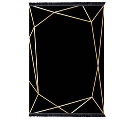 ΧΑΛΙ ΣΑΛΟΝΙΟΥ ΜΕ ΚΡΟΣΙΑ JOSIANE ΜΑΥΡΟ-ΧΡΥΣΟ HM7677.30 120X170 εκ. - ΣΠΙΤΙΟΥ στο Milonadakis.gr