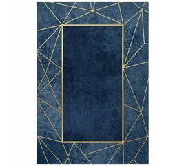 ΧΑΛΙ ΣΑΛΟΝΙΟΥ ΜΕ ΚΡΟΣΙΑ JOSIANE ΜΠΛΕ - ΧΡΥΣΟ HM7675.28 160X230 εκ. - ΣΠΙΤΙΟΥ στο Milonadakis.gr