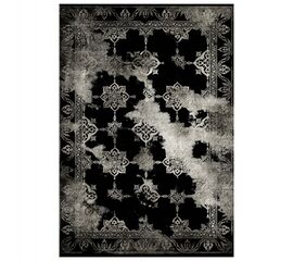 ΧΑΛΙ ΣΑΛΟΝΙΟΥ VINTAGE ΜΕ ΚΡΟΣΙΑ JOSIANE  HM7677.17 ΜΑΥΡΟ 120X170 εκ. - ΣΠΙΤΙΟΥ στο Milonadakis.gr