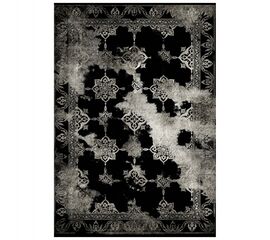 ΧΑΛΙ ΣΑΛΟΝΙΟΥ VINTAGE ΜΕ ΚΡΟΣΙΑ JOSIANE ΜΑΥΡΟ HM7675.17 160X230 εκ. - ΣΠΙΤΙΟΥ στο Milonadakis.gr