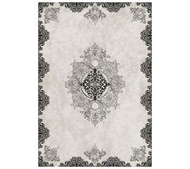 ΧΑΛΙ ΣΑΛΟΝΙΟΥ VINTAGE ΜΕ ΚΡΟΣΙΑ JOSIANE ΛΕΥΚΟ-ΜΑΥΡΟ HM7675.25 160X230 εκ. - ΣΠΙΤΙΟΥ στο Milonadakis.gr