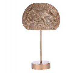 ΦΩΤΙΣΤΙΚΟ ΕΠΙΤΡΑΠΕΖΙΟ ΑΠΟ ΣΧΟΙΝΙ ΜΠΕΖ HM7666.02 Φ12,5x36Y εκ. - ΕΠΙΤΡΑΠΕΖΙΑ ΦΩΤΙΣΤΙΚΑ στο Milonadakis.gr