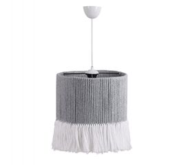 ΦΩΤΙΣΤΙΚΟ ΟΡΟΦΗΣ ΚΡΕΜΑΣΤΟ ΑΠΟ ΣΧΟΙΝΙ ΛΕΥΚΟ ΓΚΡΙ HM7652.05 Φ30x80  εκ. - ΦΩΤΙΣΤΙΚΑ ΟΡΟΦΗΣ στο Milonadakis.gr